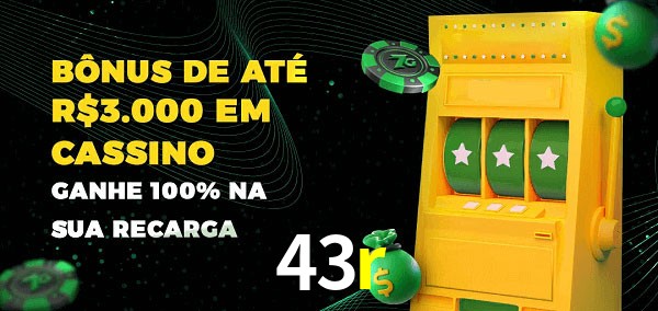 43r melhor bônus de depósito